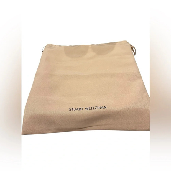 NWOB Stuart Weitzman Patent Leather Black Wedge Booties in size 6 - Picture 12 of 12